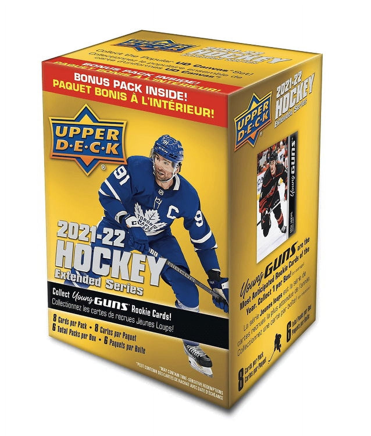 2021/22 Upper Deck Extended Series Hockey 6-Pack Blaster Box