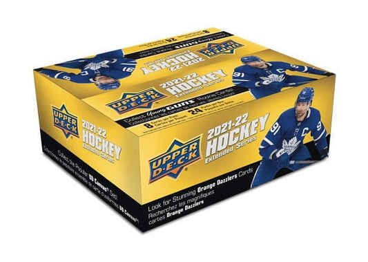 2021-22 Upper Deck Extended Series Hockey Retail Foil Box