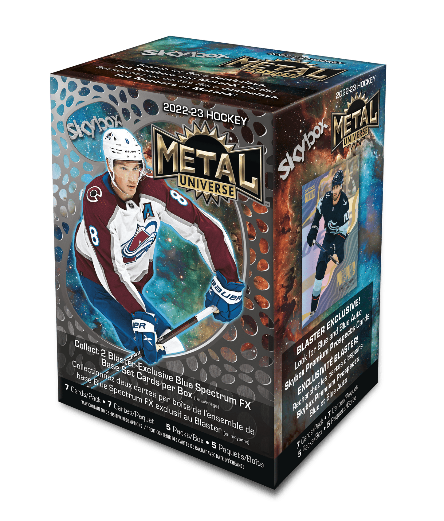 2022-23 Upper Deck Skybox Metal Universe Hockey Trading Cards Blaster Box