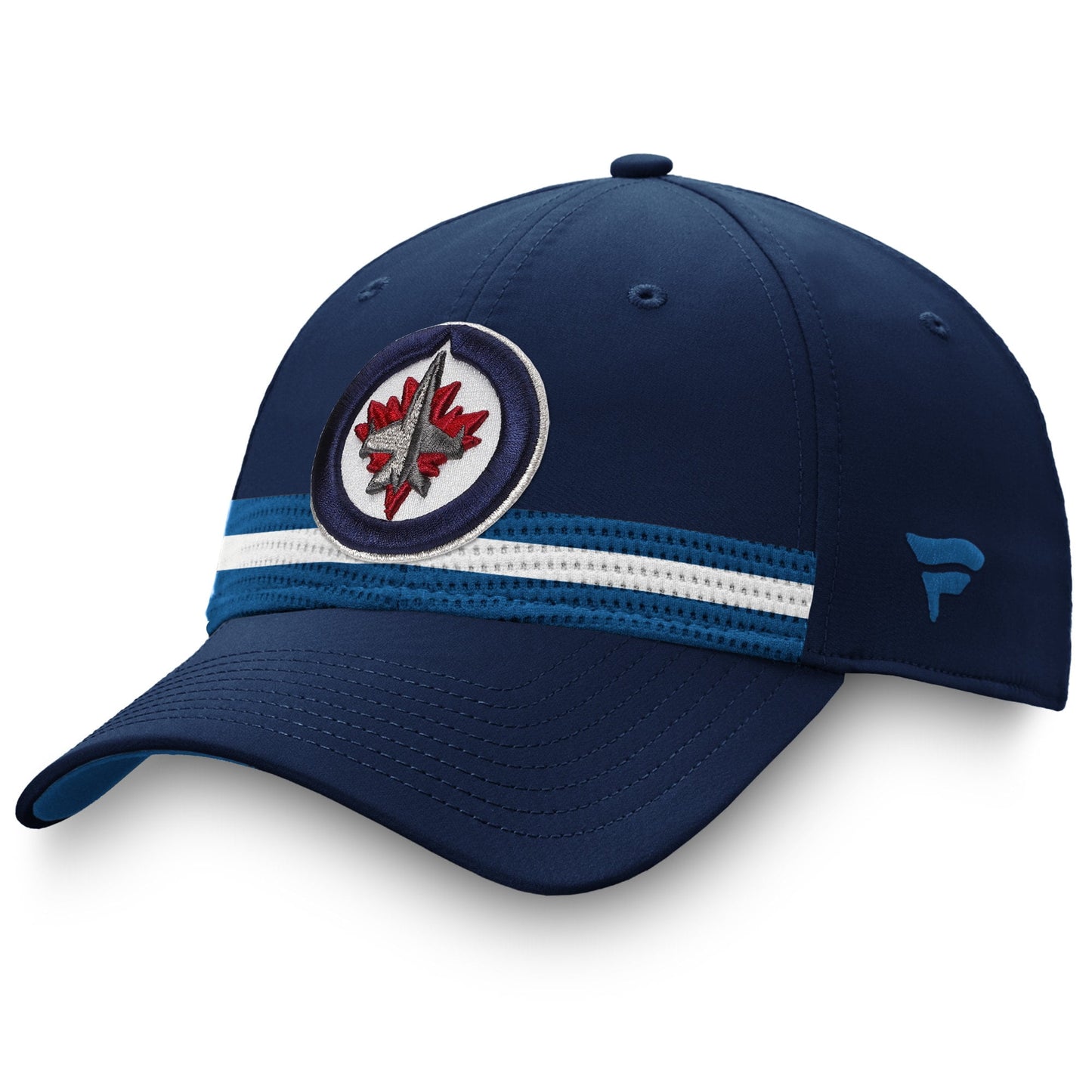 Men's Fanatics Branded Navy/Blue Winnipeg Jets 2020 NHL Draft Authentic Pro Flex Hat