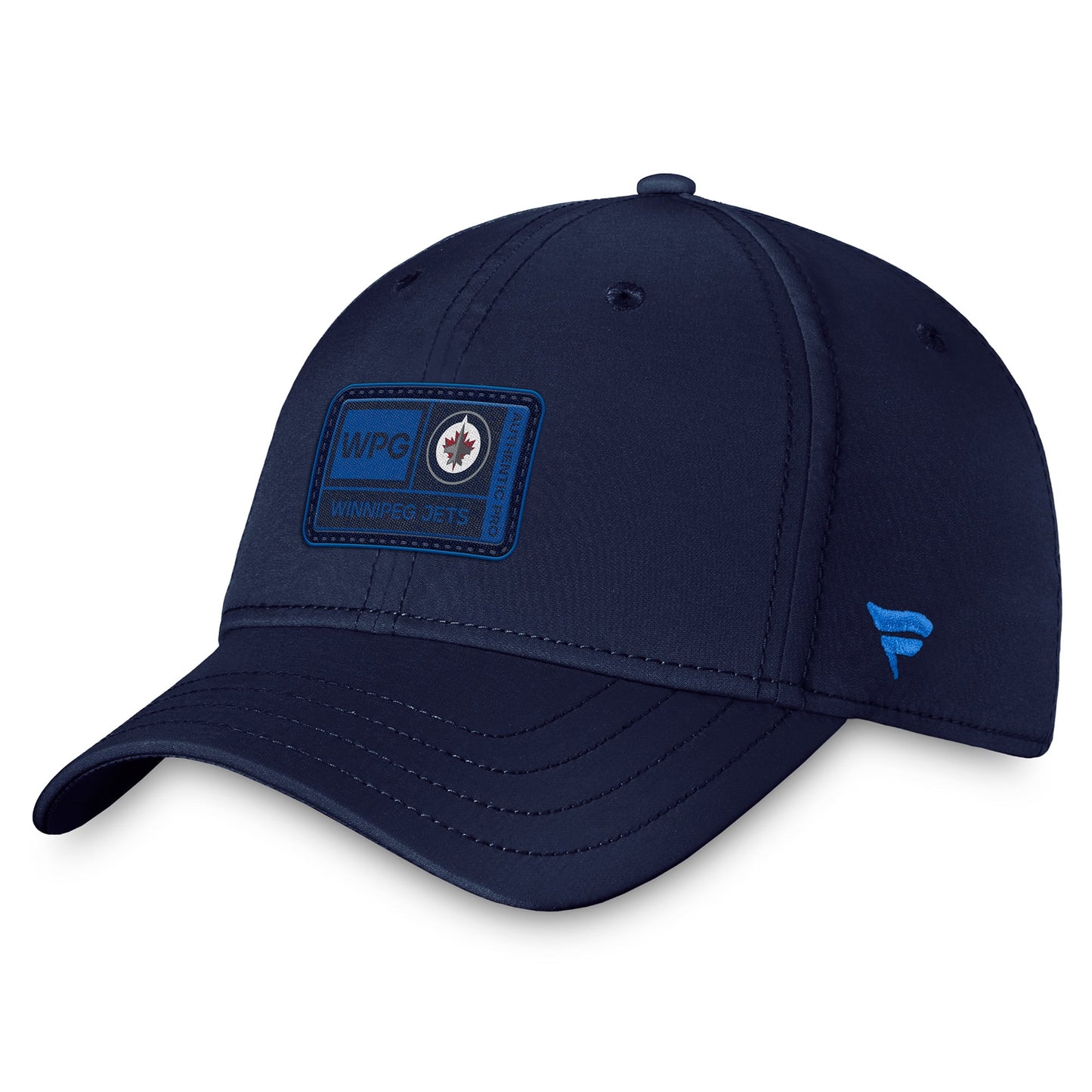 Men's Fanatics Branded  Navy Winnipeg Jets Authentic Pro Training Camp Flex Hat