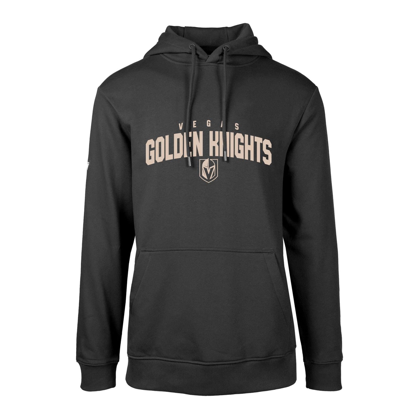 Men's Levelwear Black Vegas Golden Knights Podium Pullover Hoodie