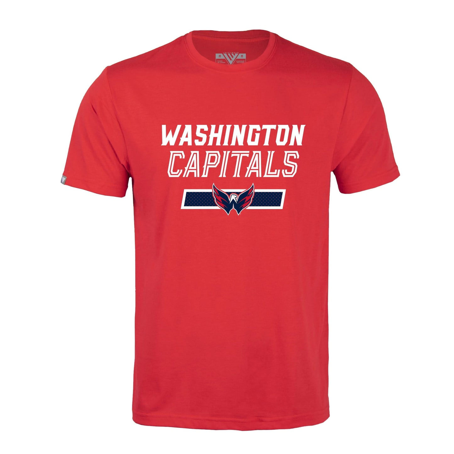 Men's Levelwear Red Washington Capitals Richmond Undisputed T-Shirt