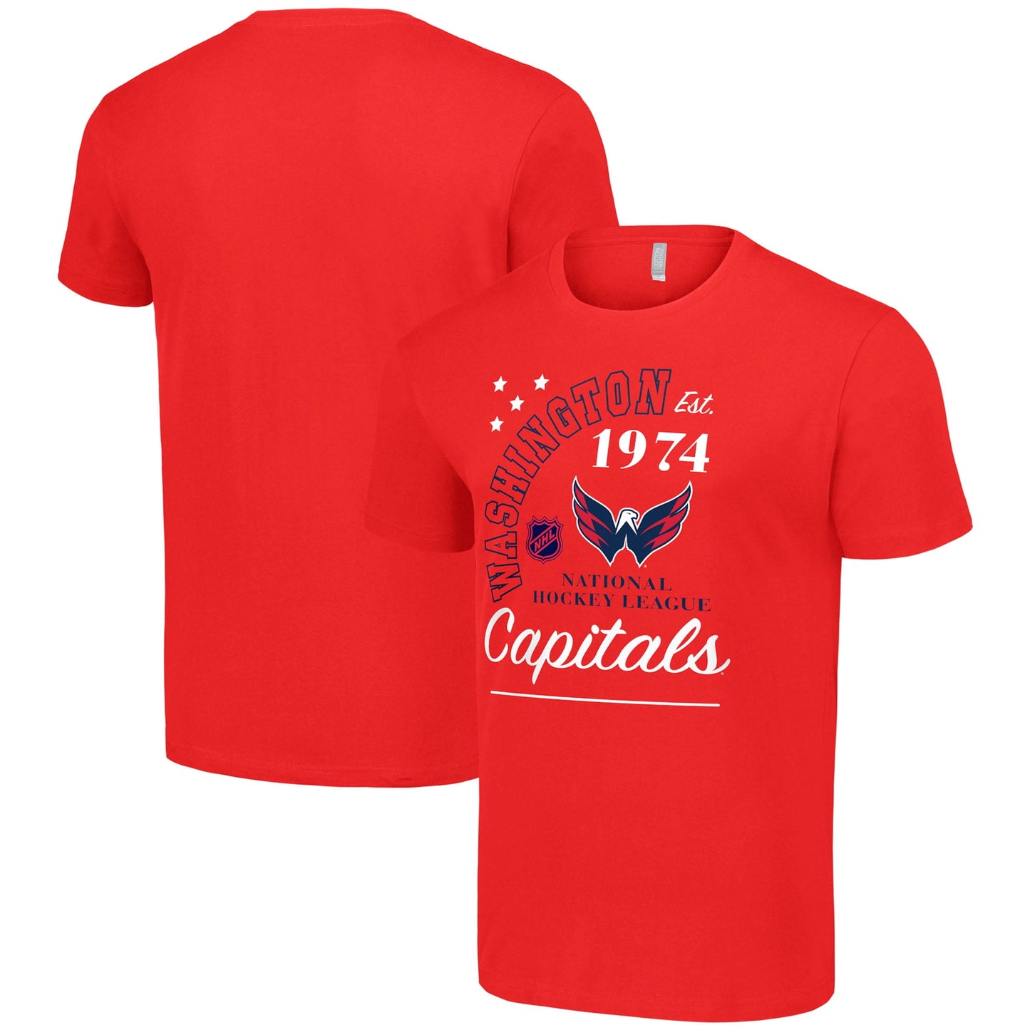 Men's Starter  Red Washington Capitals Arch City Team Graphic T-Shirt