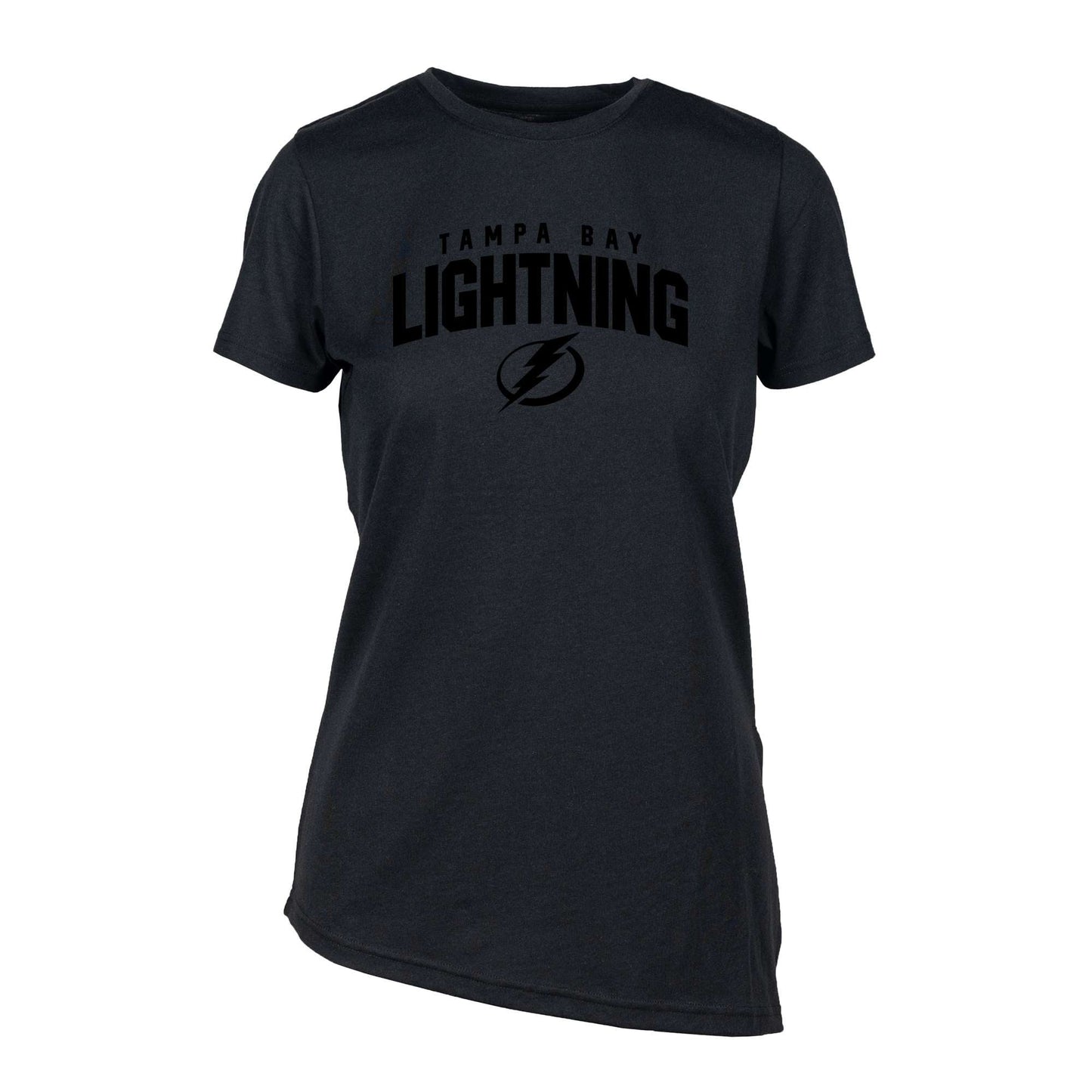 Women's Levelwear Black Tampa Bay Lightning Birch T-Shirt